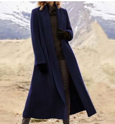 Wool | Long Cardigan Coat