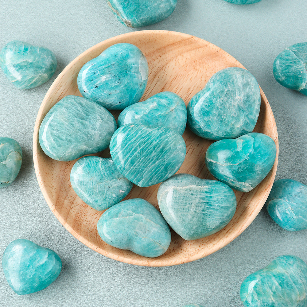 amazonite hearts