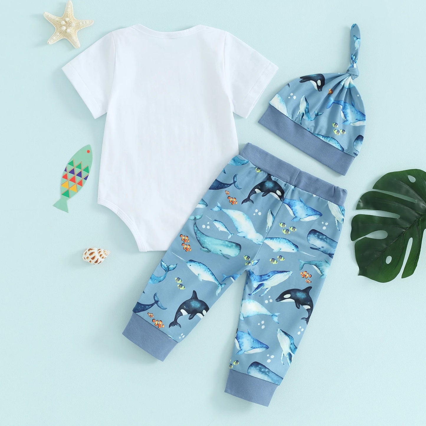 Cotton | Little Beach Bum Set