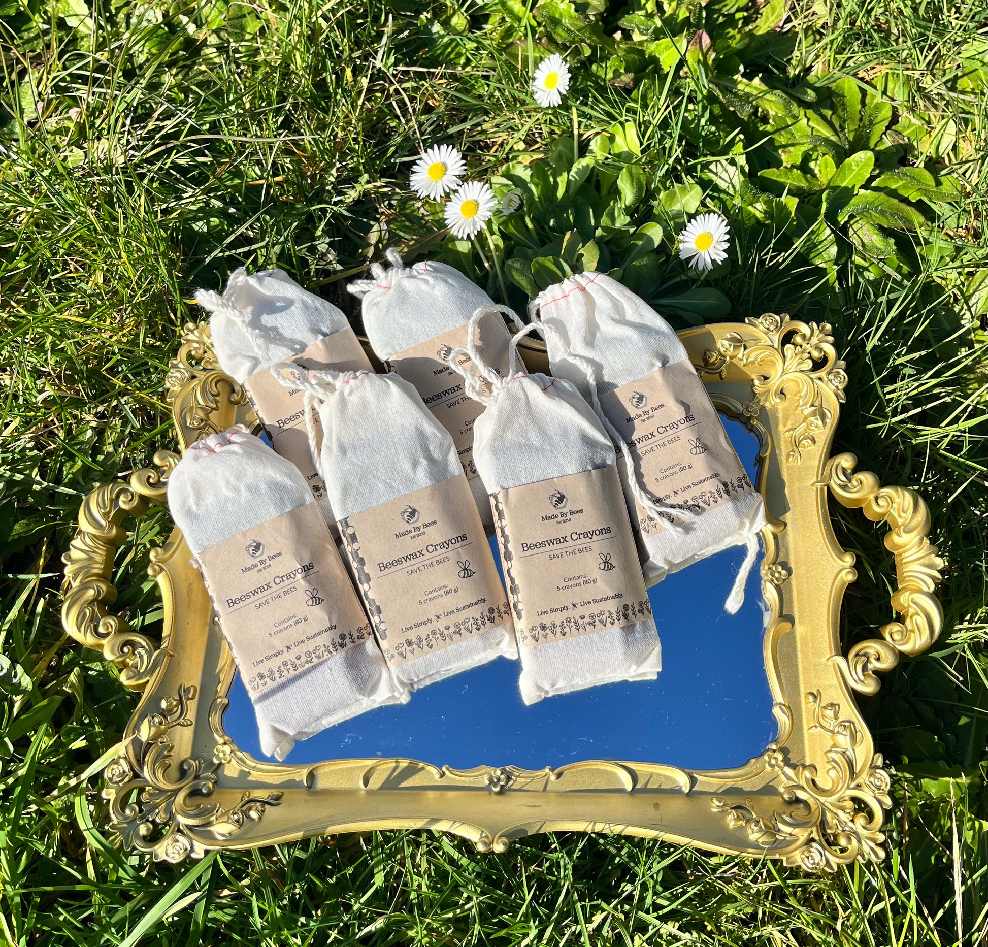 organic beeswax crayons made in Canada