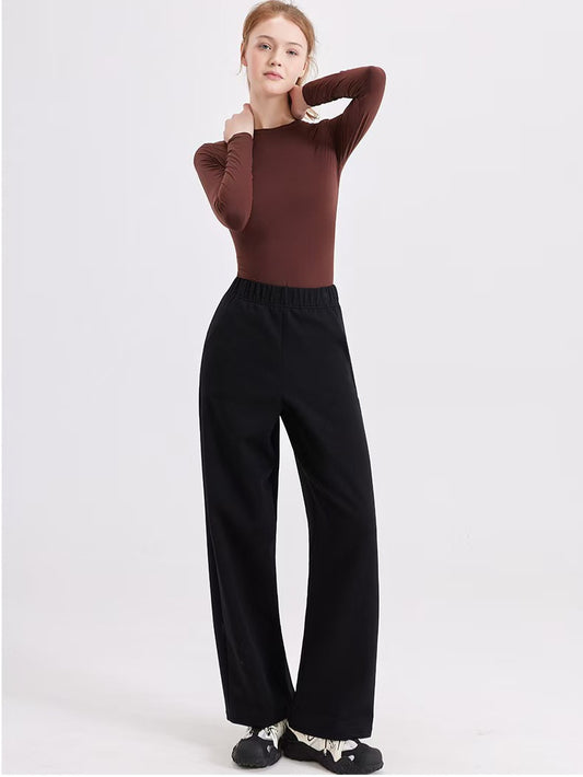 black cotton trousers