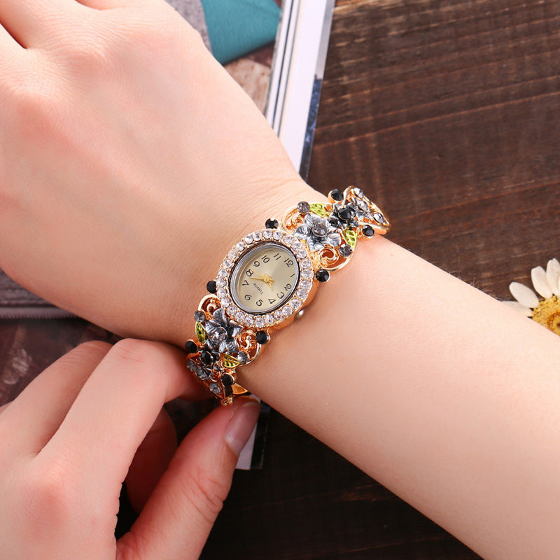 floral watch