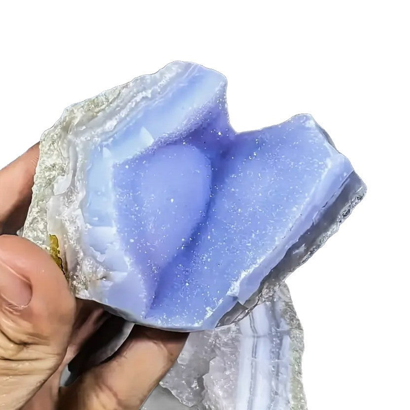 blue lace agate ore