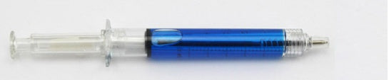 blue syringe pens