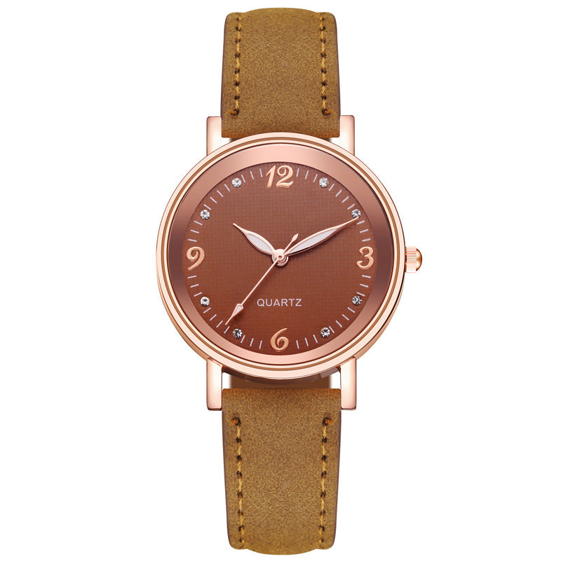 brown watch