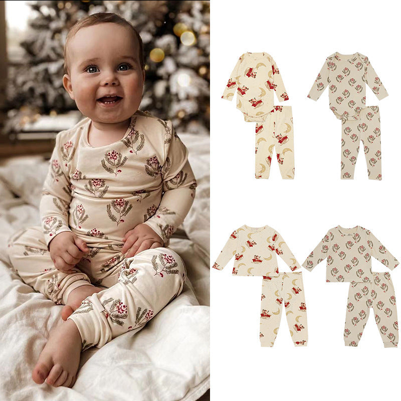 Nordic Floral Pj Set