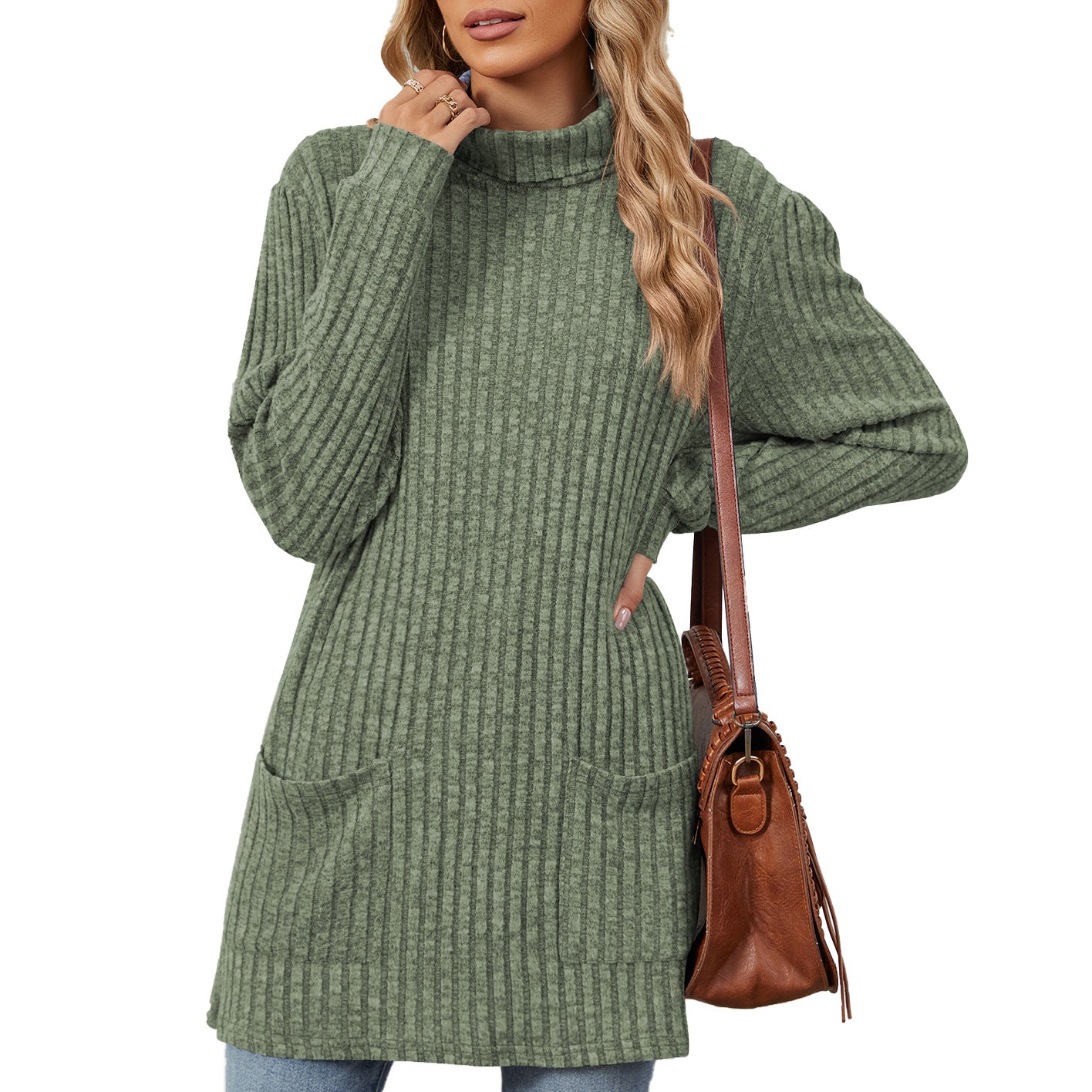 Rayon | Sweetheart Sweaters With Pockets