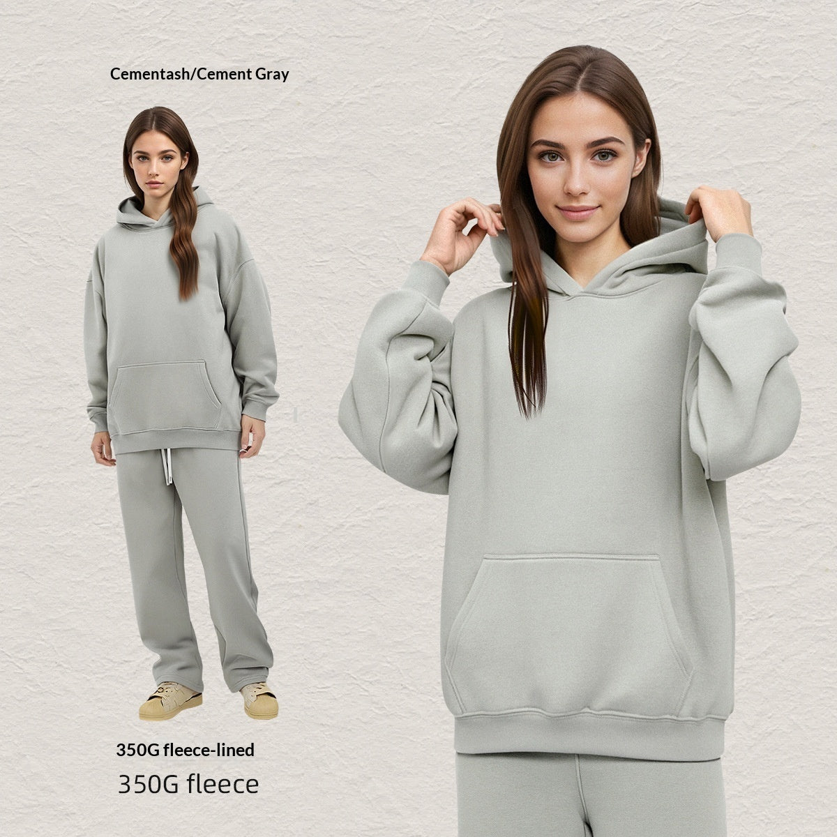 Cotton | Hoodie Set