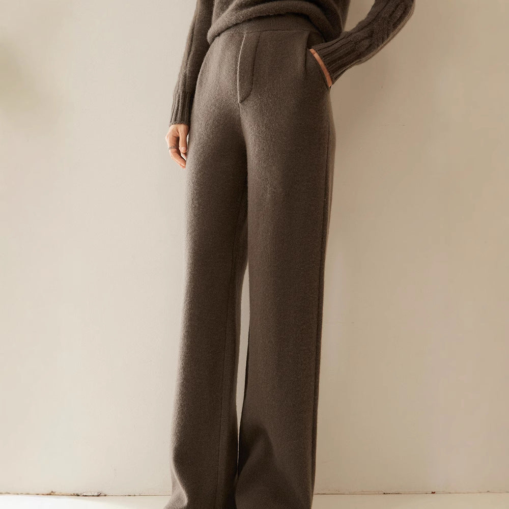 cashmere trousers