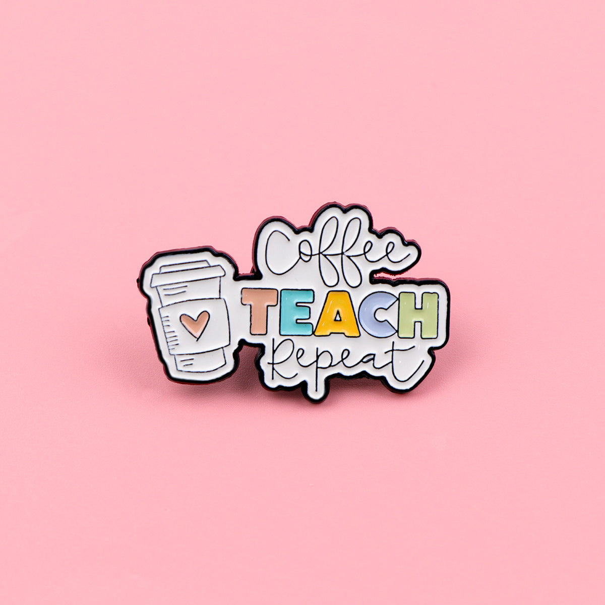 coffee teach repeat pin