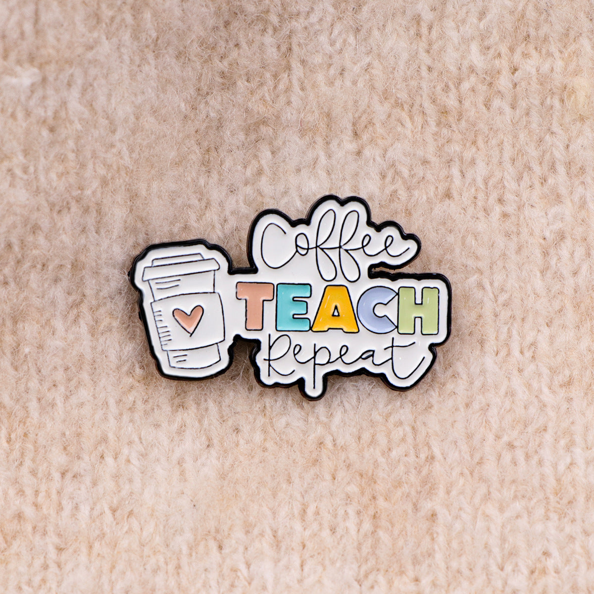 coffee teach repeat pin