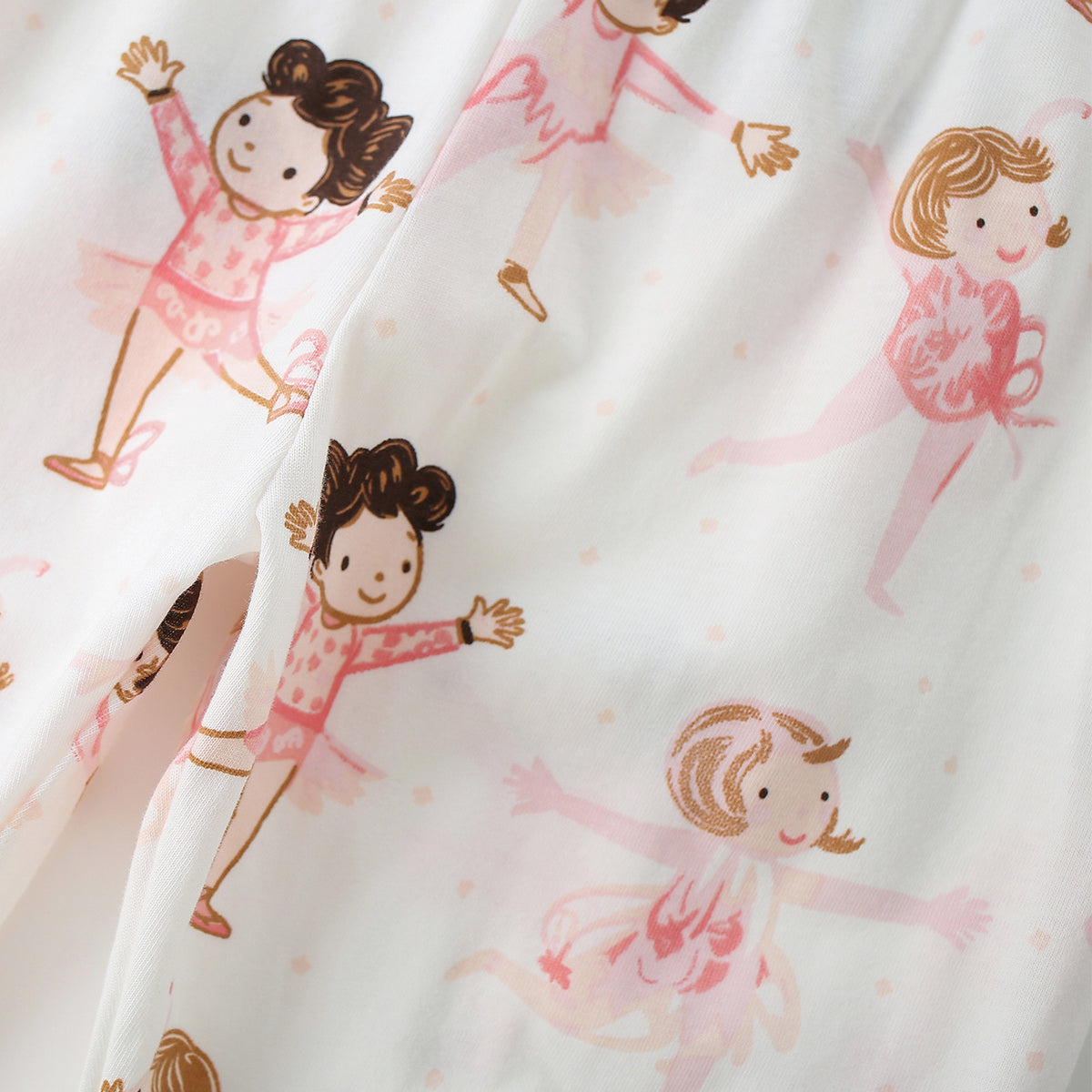 kids cotton ballerina pajamas