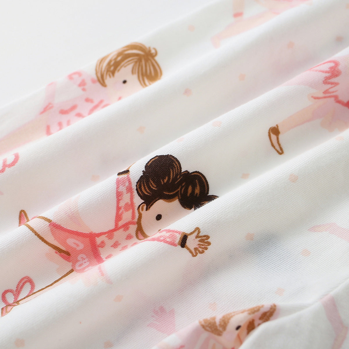 kids cotton ballerina pajamas