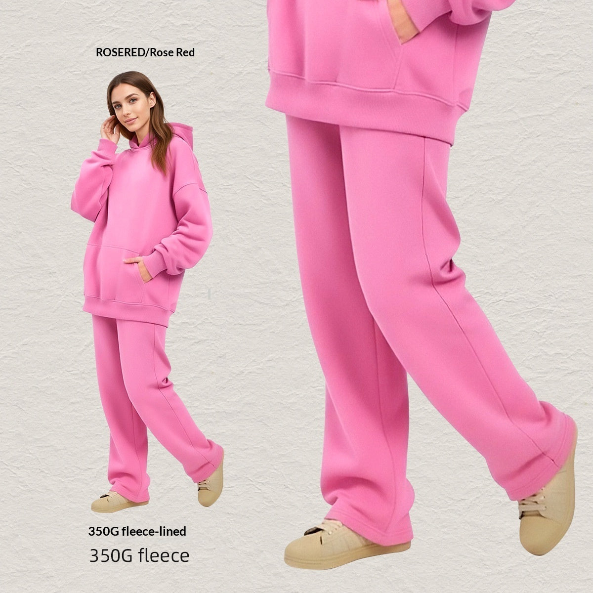 cotton pink matching set