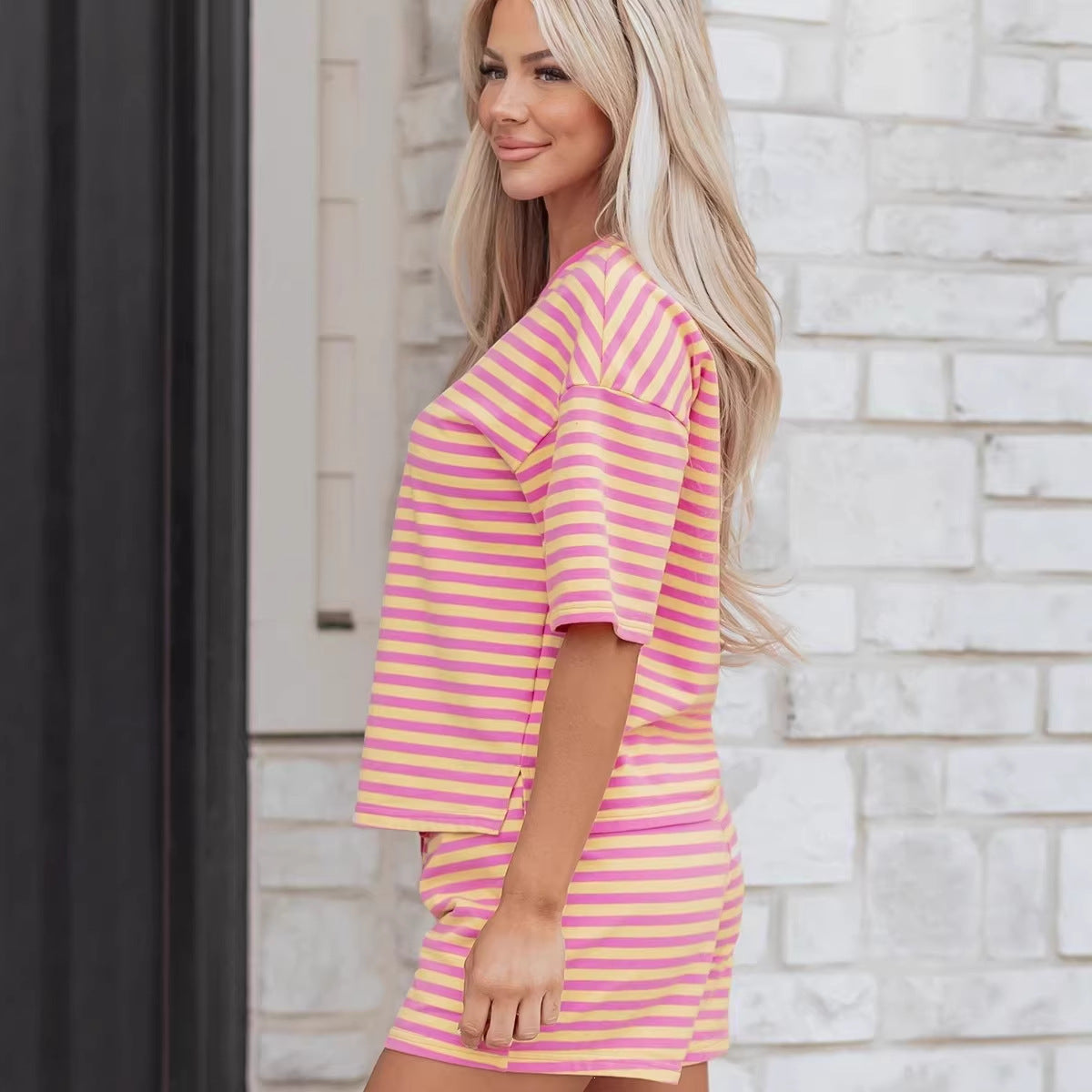 cotton pink set