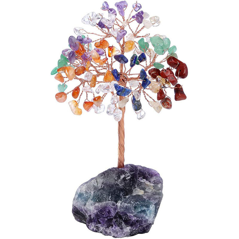 crystal tree amethyst base