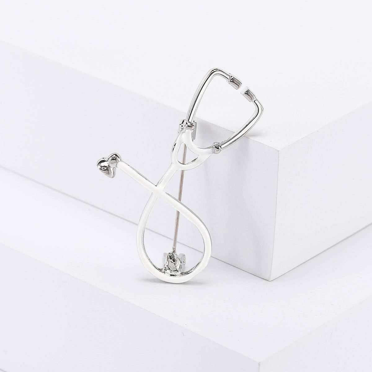 Charms | Stethoscope Brooch