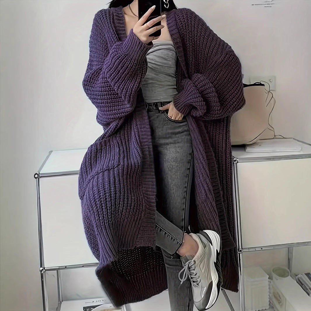Wool | Long Cardigan