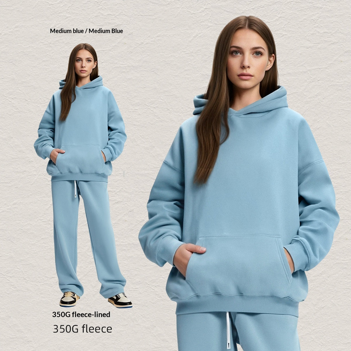 Cotton | Hoodie Set