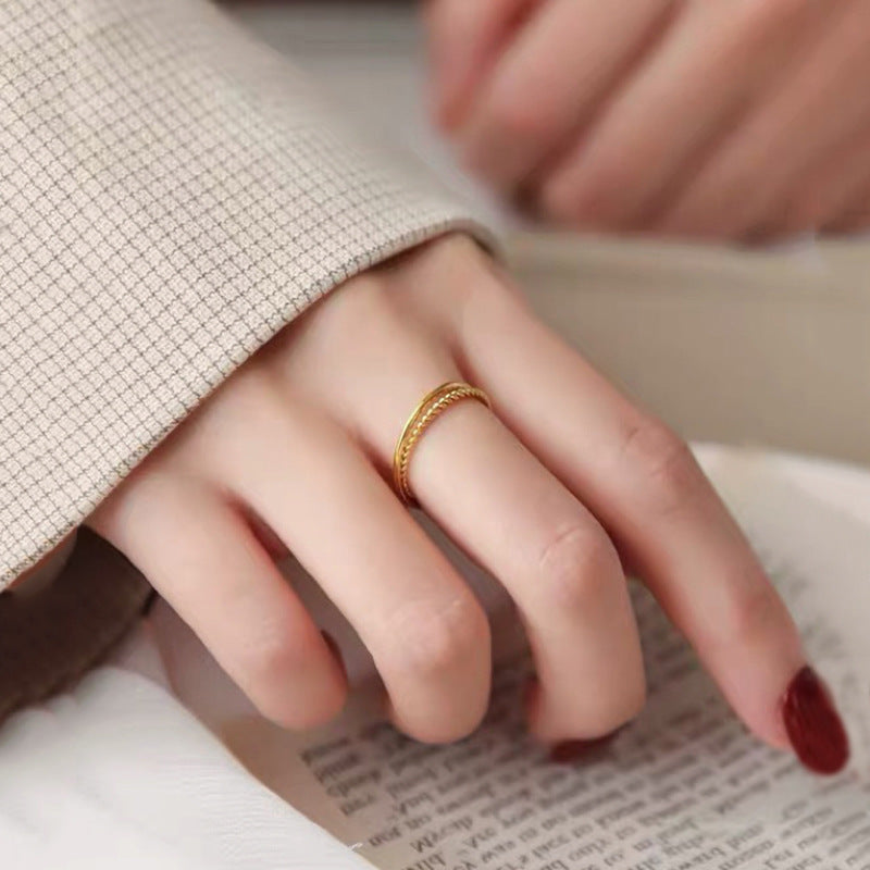 Charms | Gold Plated Ring