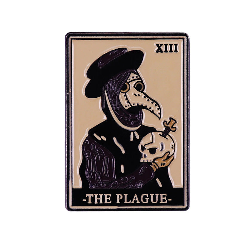 Charms | Plague Doctor Tarot Brooch