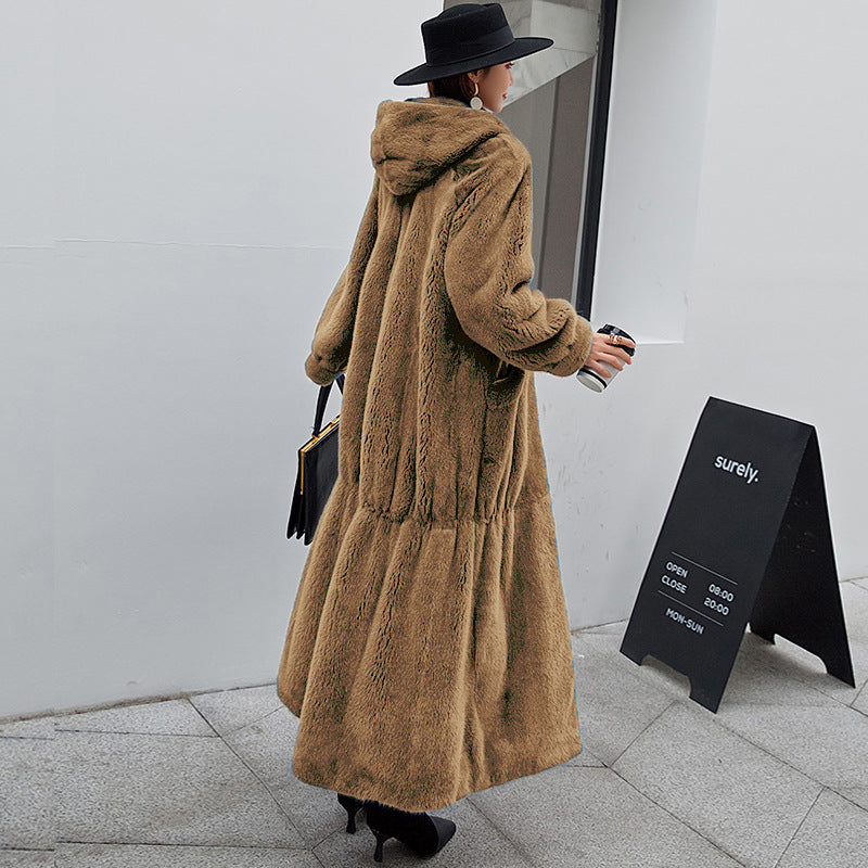 Wool | Hooded Long Coat