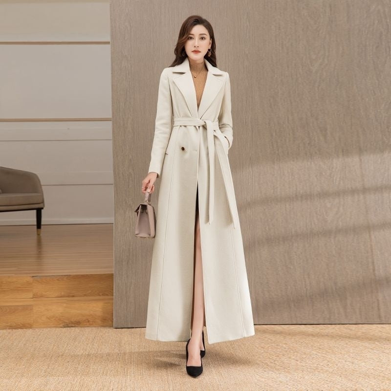 Wool | Long Cashmere Coat