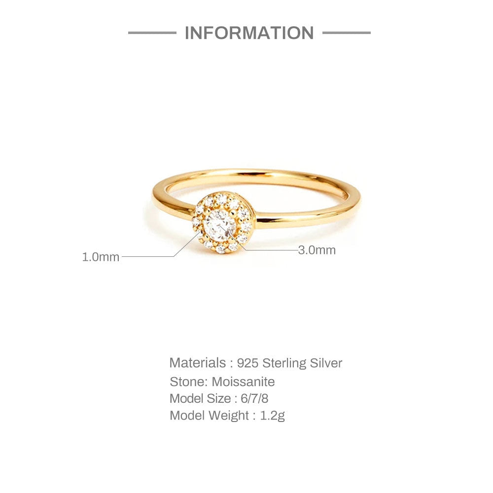 Charms | Moissanite Rings
