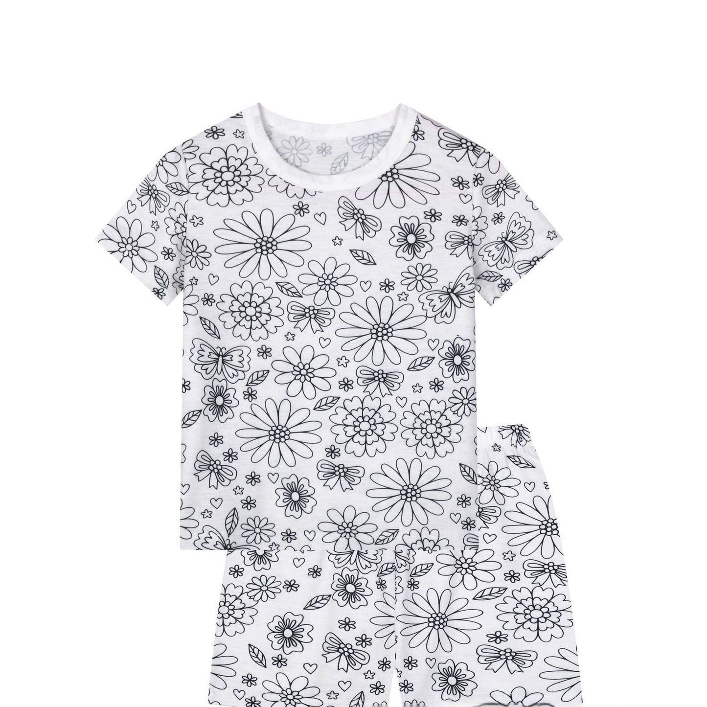 kids cotton loungewear set