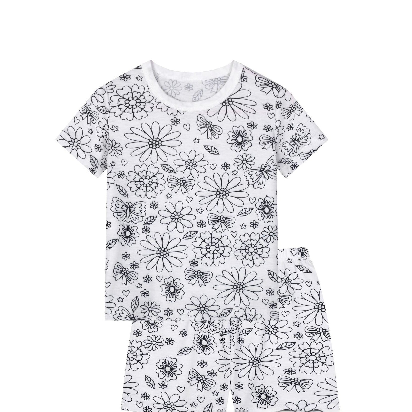 kids cotton loungewear set