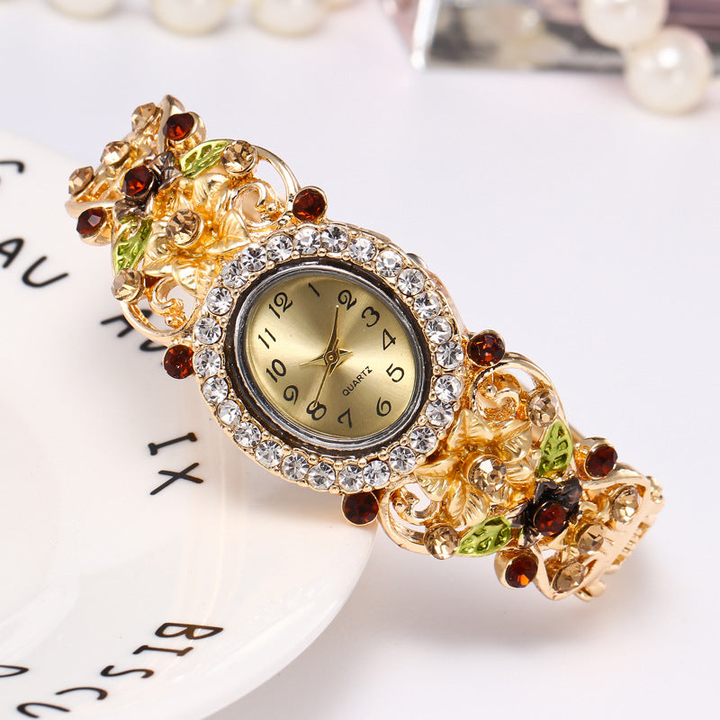 floral watch