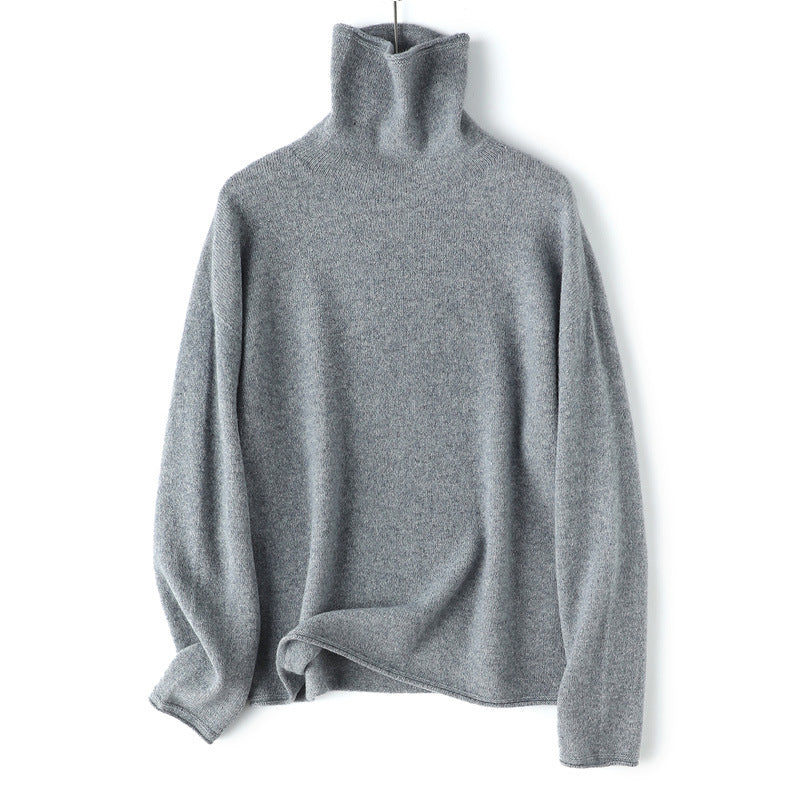 grey cashmere sweater