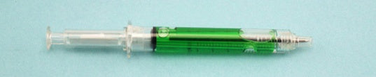 green syringe pens