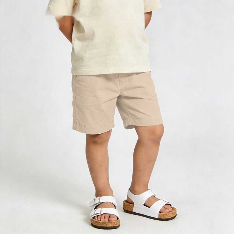 kids khaki shorts