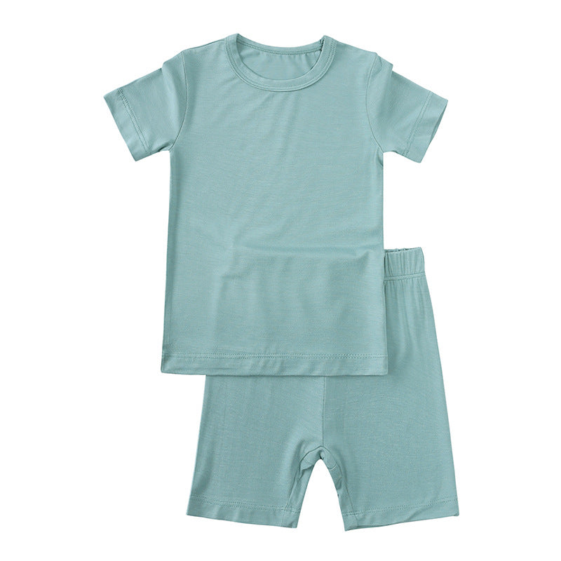 kids bamboo matching pajama set