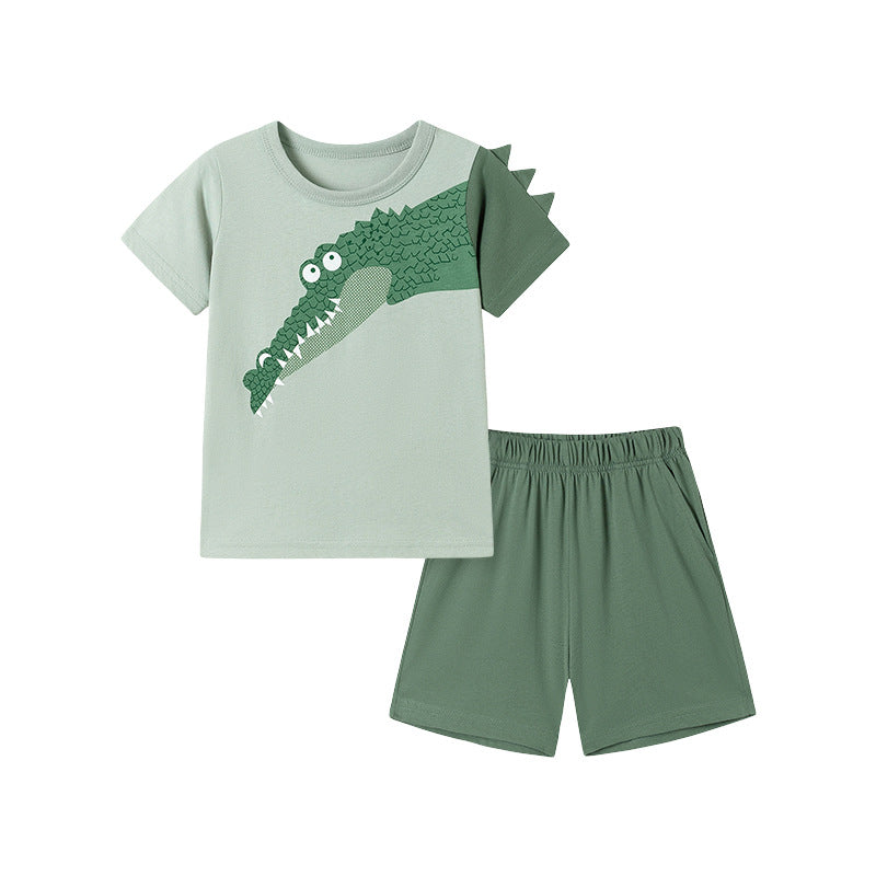 kids cotton matching sets with pockets