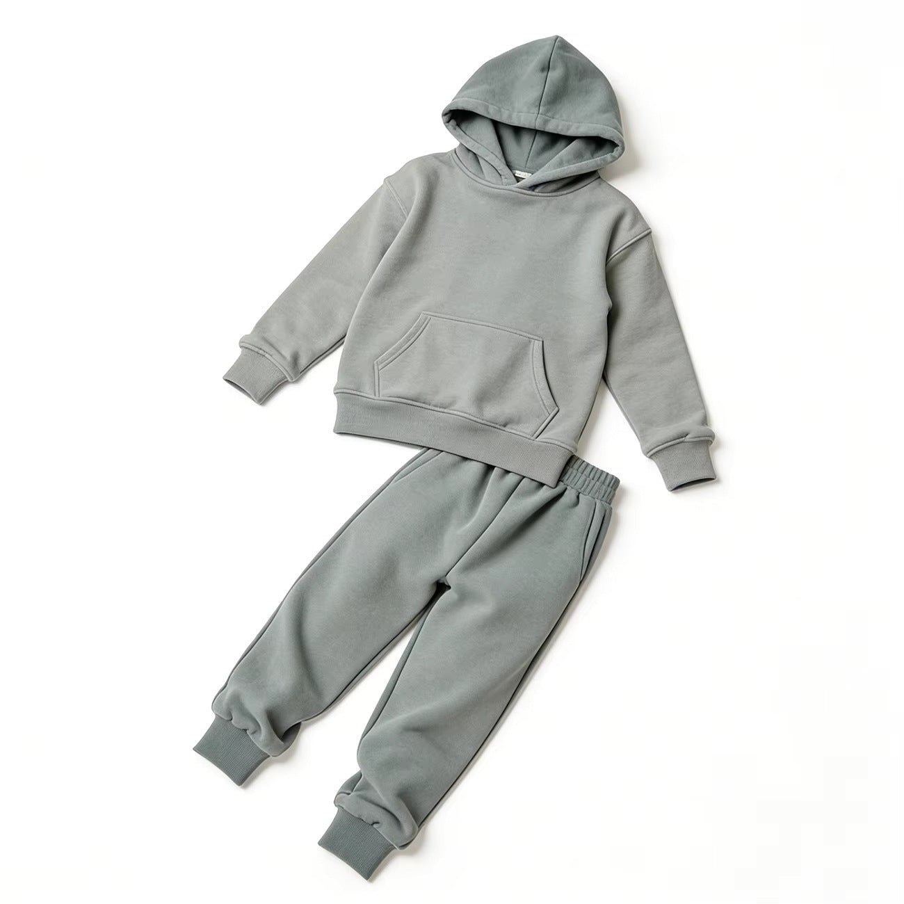 kids grey matching set
