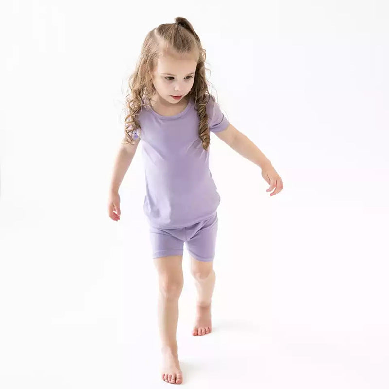 kids bamboo pajama set