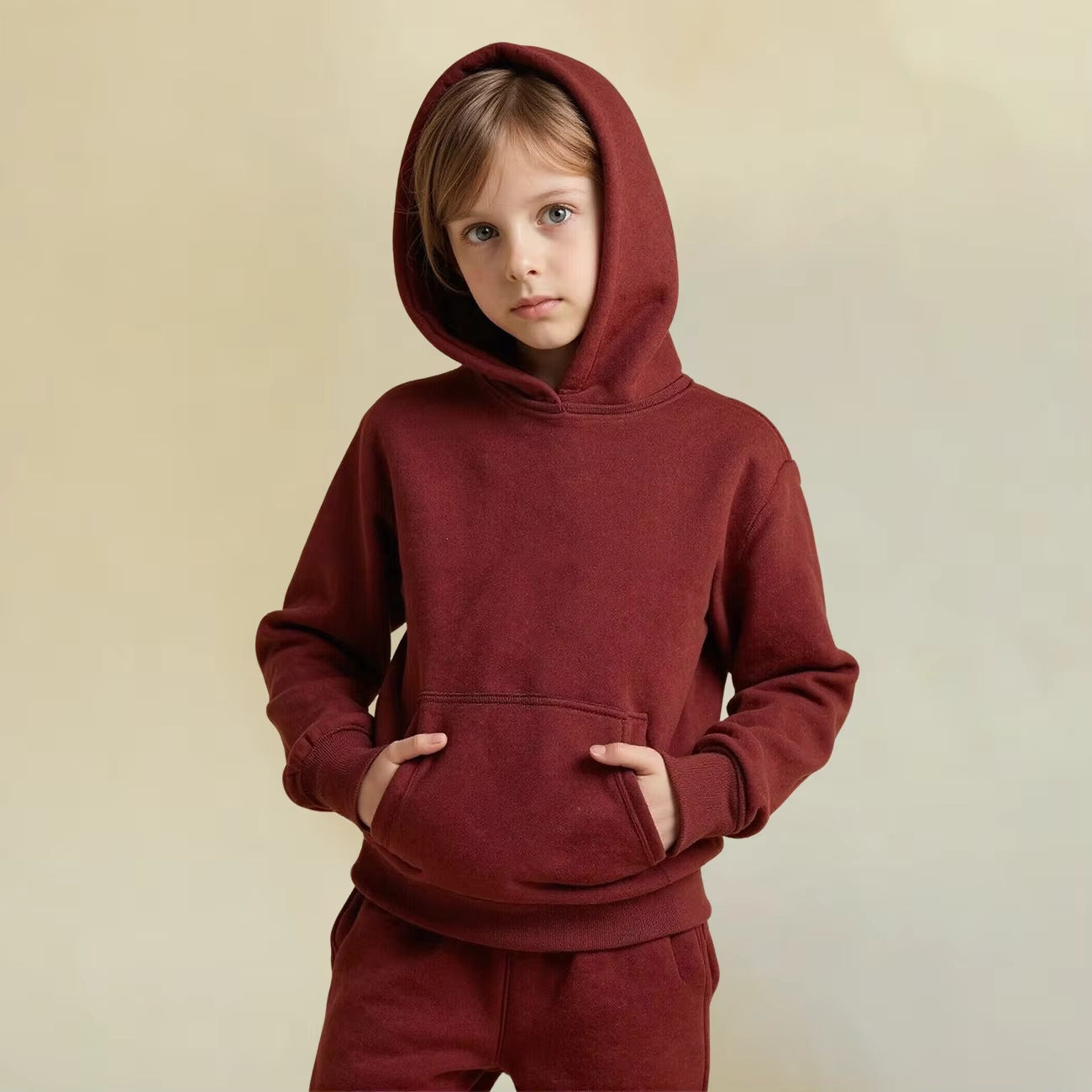 kids red matching sets