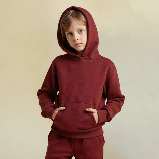 kids red matching sets