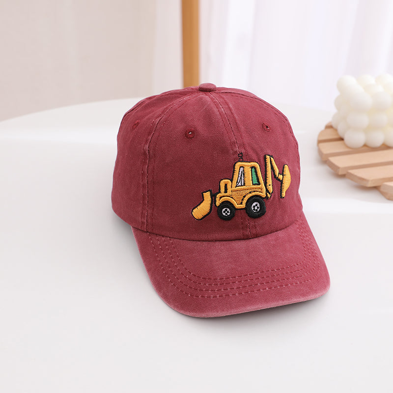 kids red baseball caps