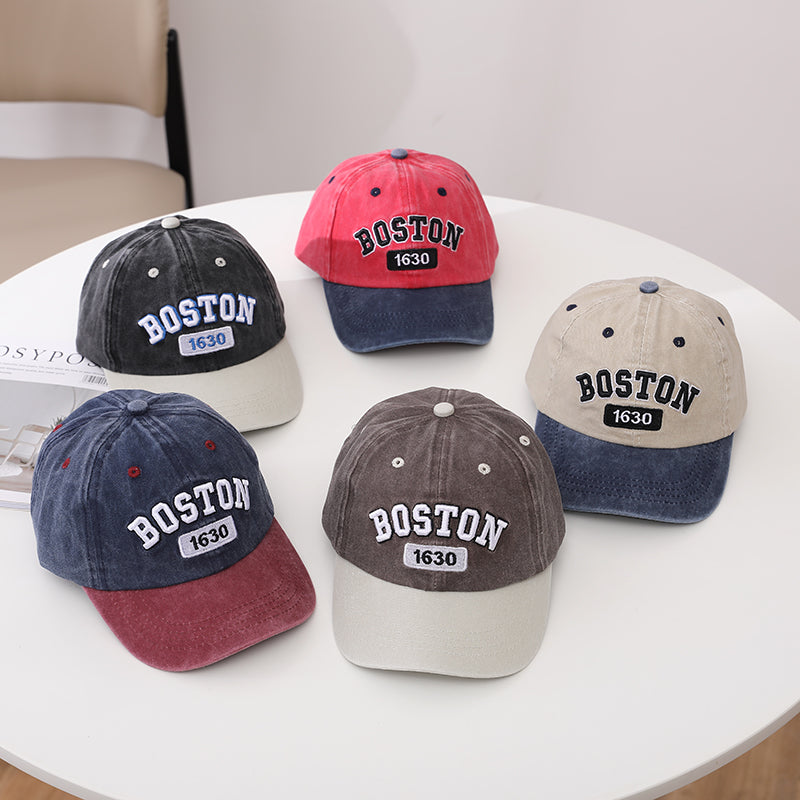 kids vintage Boston hats