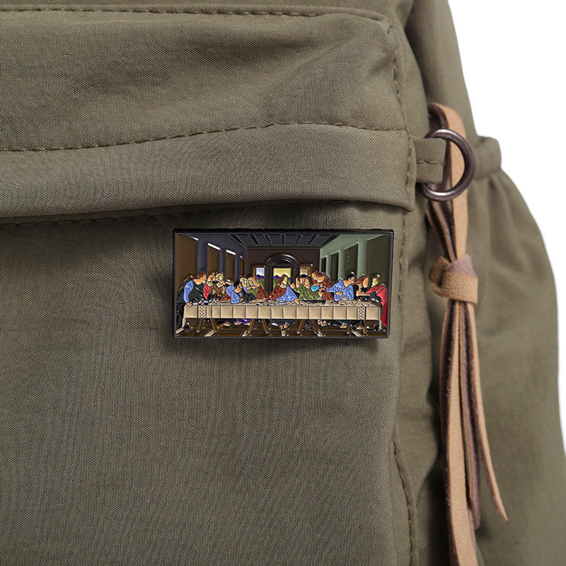 the last supper brooch