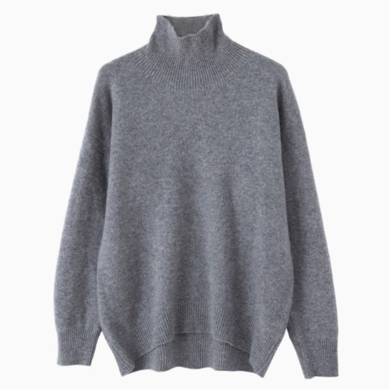 grey cashmere sweater