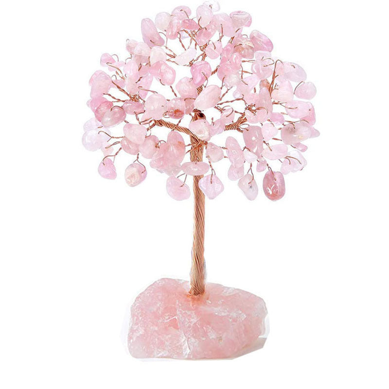 love quartz crystal tree