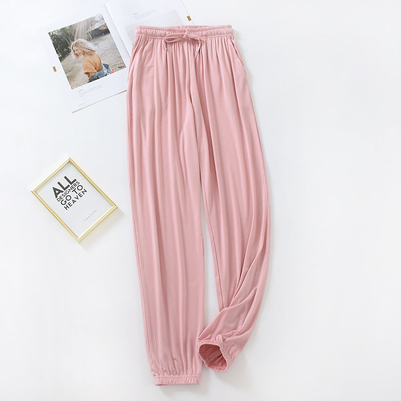 pink pajama pants