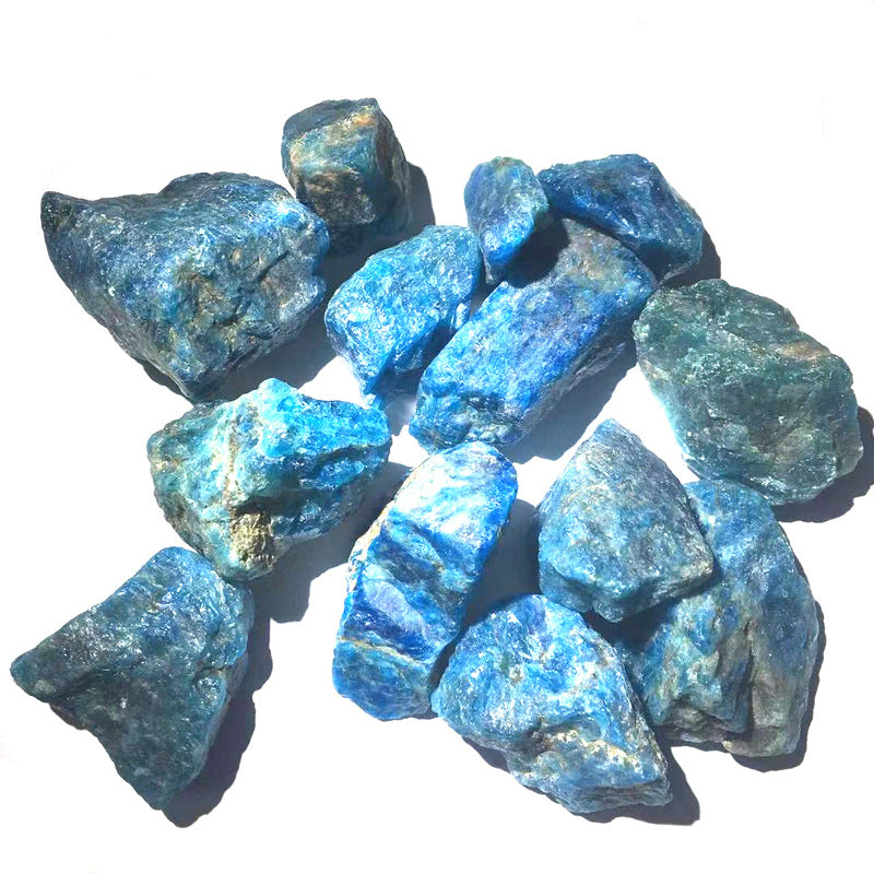 natural blue apatite 