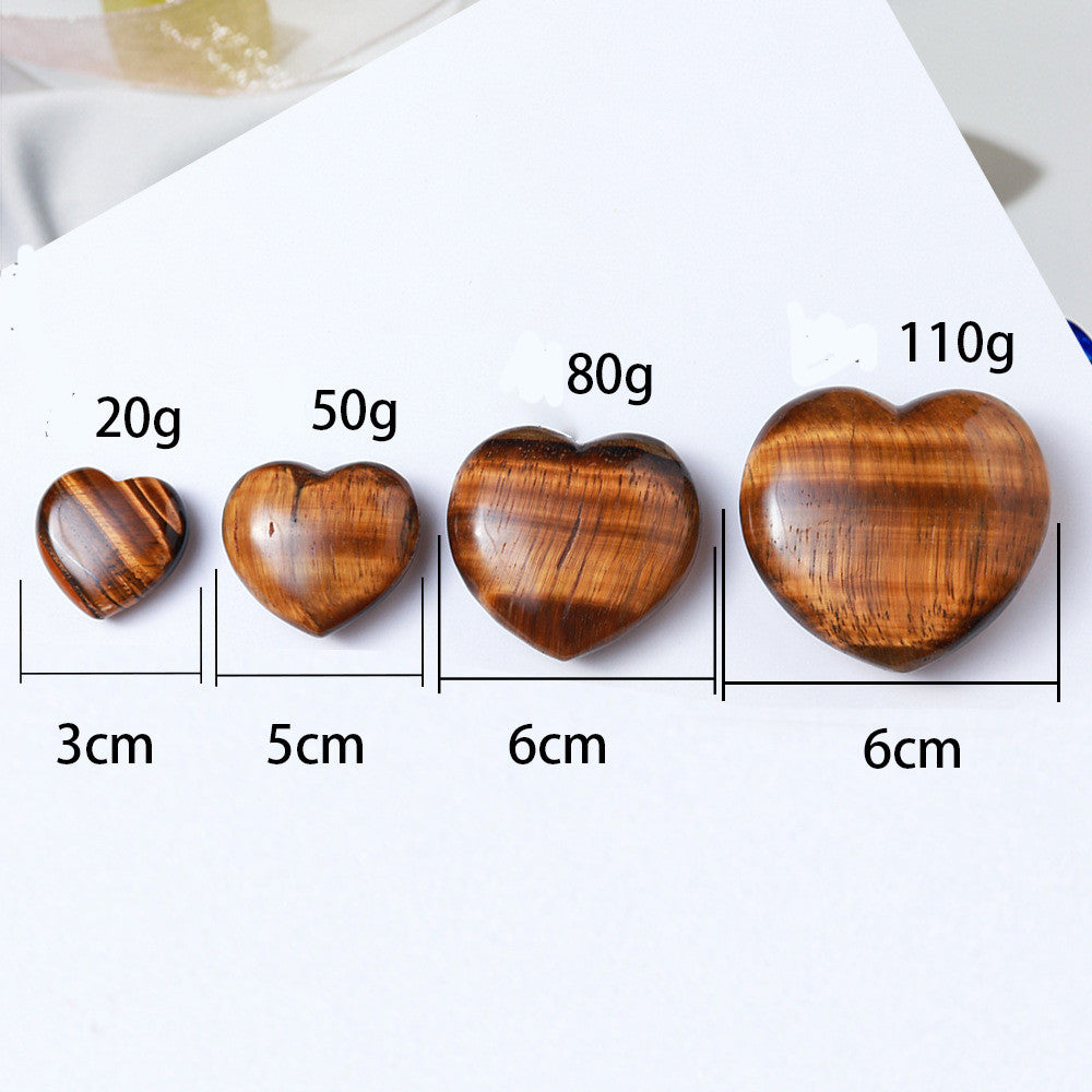 tiger eye hearts