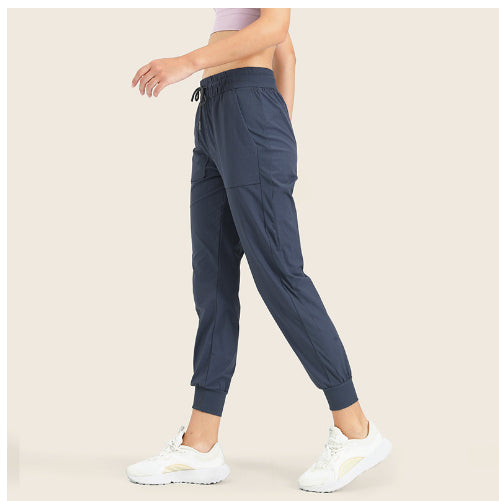 navy cotton sweatpants