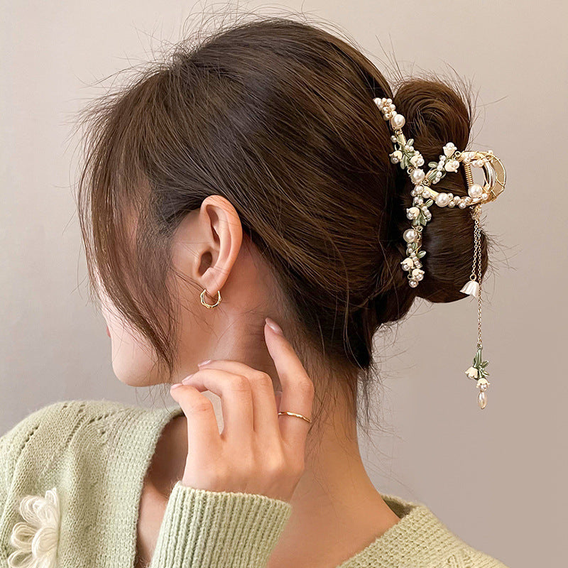 pearl claw clips
